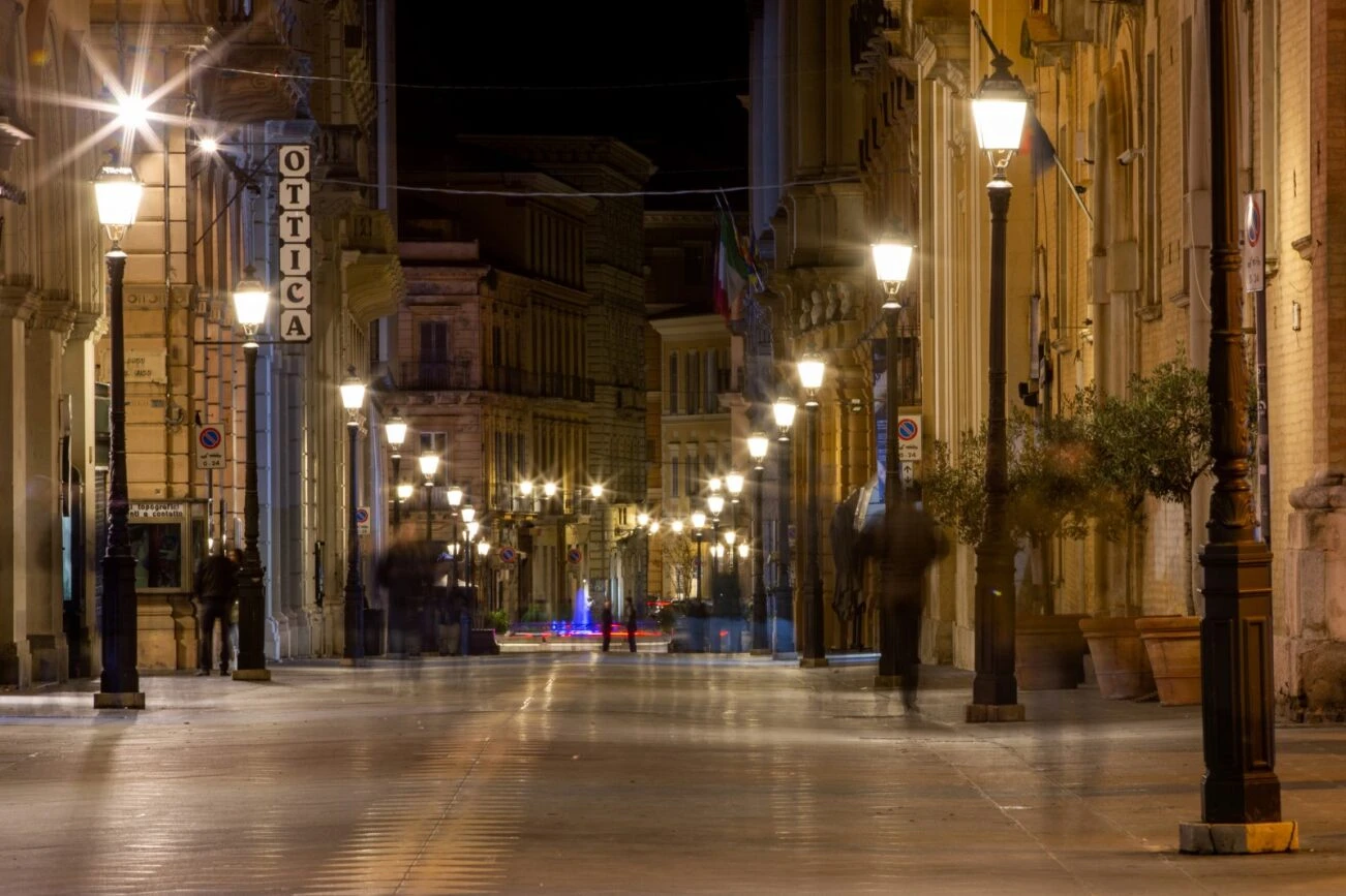 illuminazione stradale