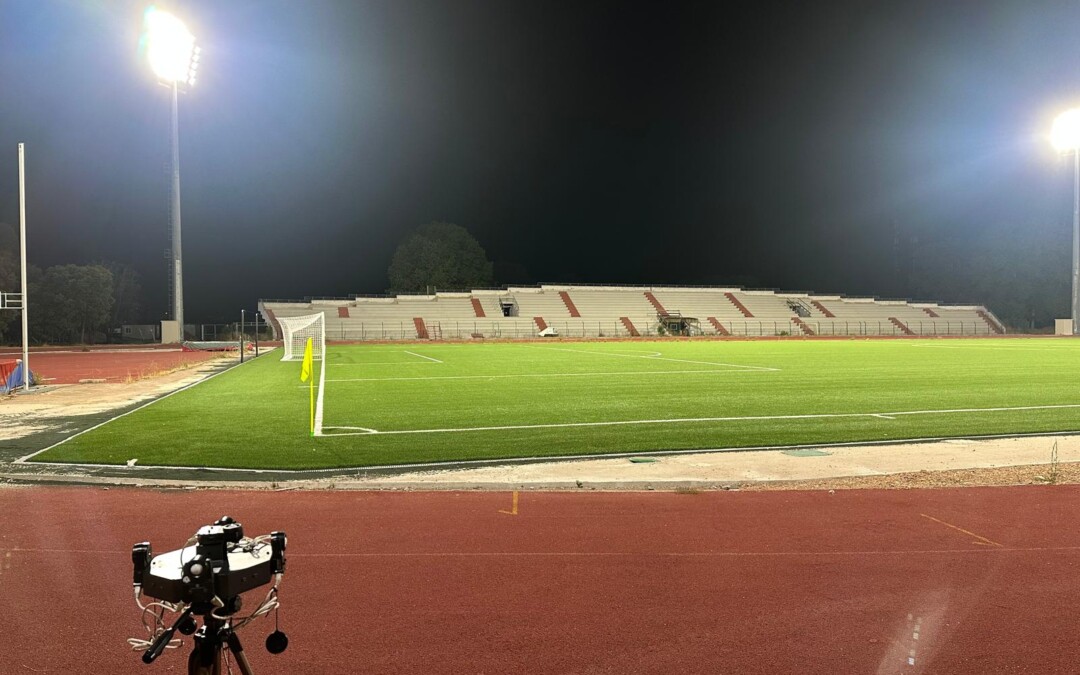 City Green Light illumina il futuro dello sport allo Stadio Comunale Caocci di Olbia