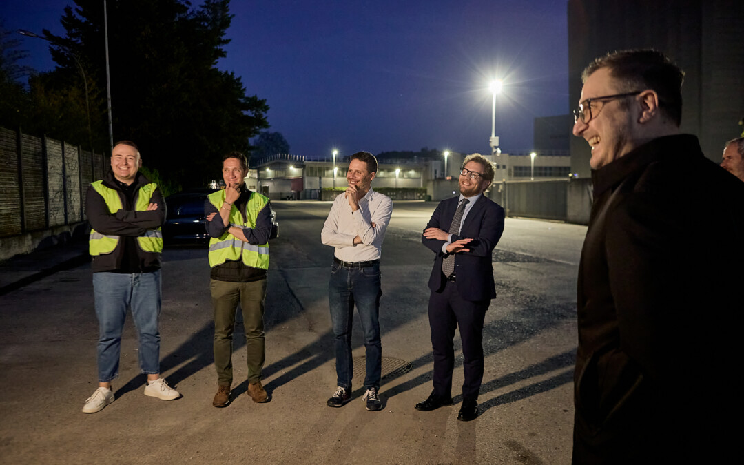 Vicenza, torna l’illuminazione stradale in via dell’Economia