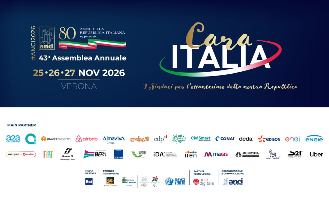 City Green Light è Main Partner della 43ª Assemblea Annuale ANCI a Verona